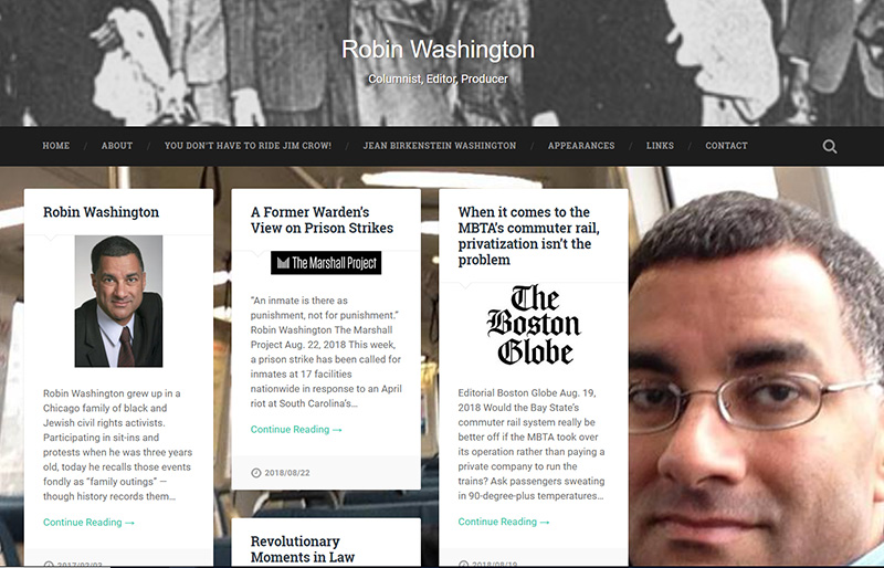 Robin Washington WordPress site