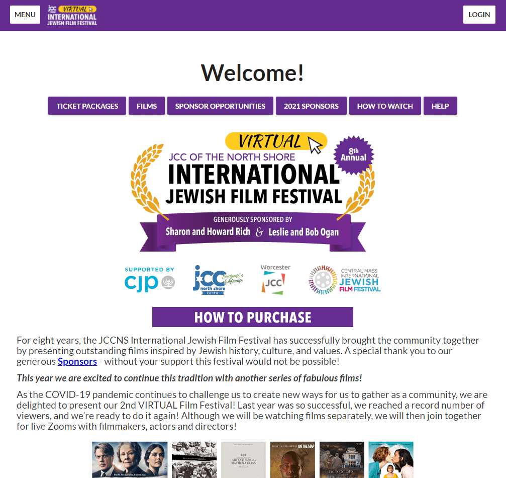 Page customization on Eventive